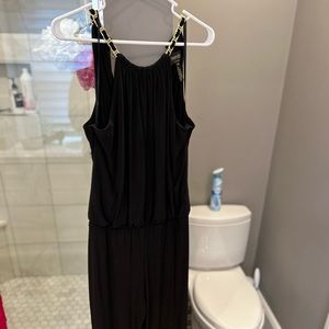 Sleeveless pant romper